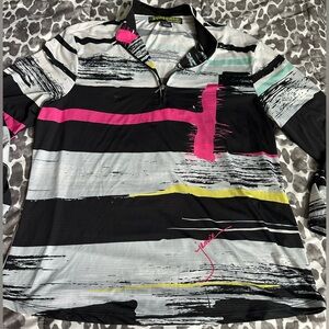 Jamie Sadock Sunsense L/S gold shirt sz LG